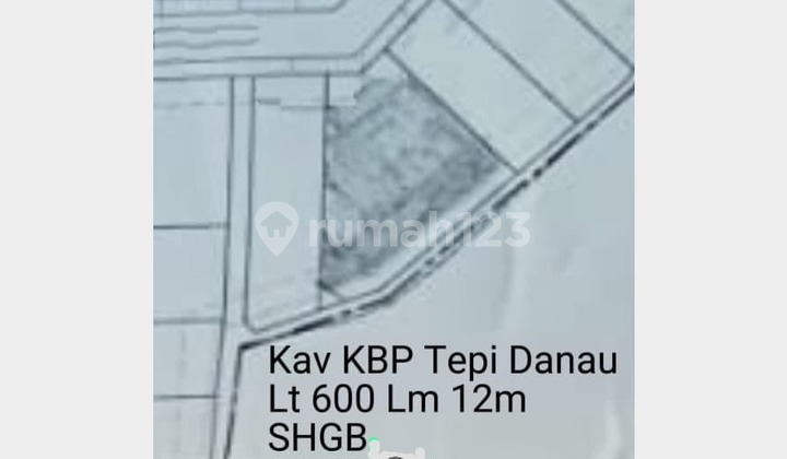 Kavling Tepi Danau Luas & Murah di Tatar Naganingrum KBP