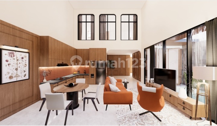 Rumah Vintage Baru Renovasi Full Furnished di Tatar Wangsakerta