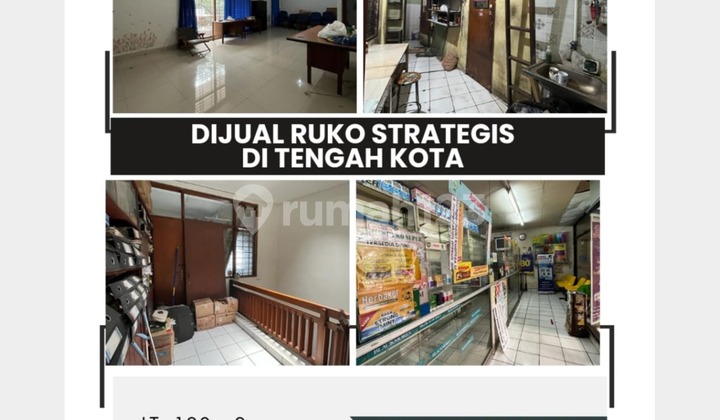 For Sale Strategic SHM 2-Story Shop House in Central Bandung City, Bandung 2