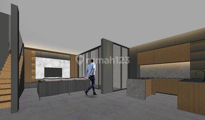 Rumah Minimalis Modern Lokasi Permium di Setraduta 1