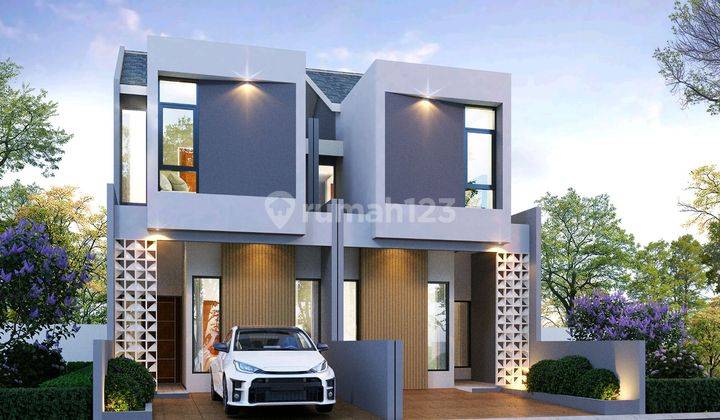 Dijual Rumah Minimalis Dalam Cluster Graha Kayu Putih Housing 2