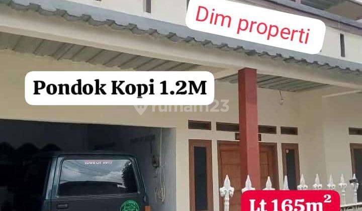 Dijual Rumah Luas Harga Murah Di Pondok Kopi 1