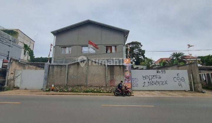 Gudang Dan Pabrik Hitung Tanah Saja di Jalan Raya Ciawi Sukabumi, Bogor SHM Kode Gd 758 4