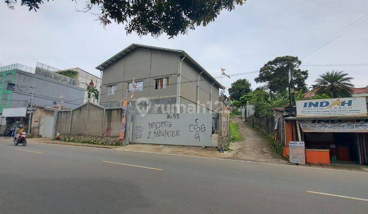 Gudang Dan Pabrik Hitung Tanah Saja di Jalan Raya Ciawi Sukabumi, Bogor SHM Kode Gd 758 8