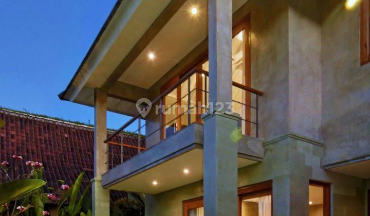 Rumah Furnished Rice Field View di Ubud Private Pool 2