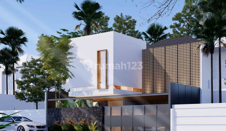 Rumah Villa 2 Lantai Baru Dalam Kompleks di Canggu 2