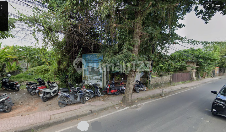 Tanah Jalan Raya Utama SHM di Ubud, Gianyar Tanah Jalan Raya Utama SHM di Ubud, Gianyar