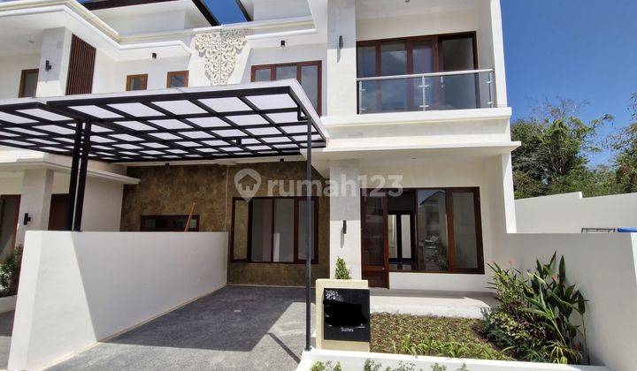 Rumah 2 Lantai Baru Furnished SHM di Taman Mumbul Nusa Dua