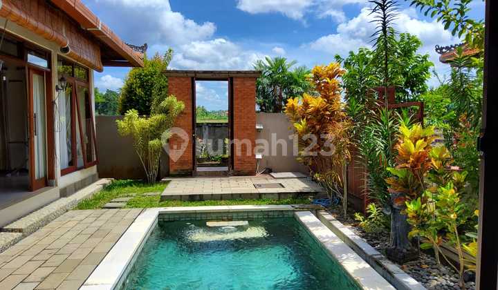 Villa Leasehold 15 Years Ready to Live Private Swimming Pool in Ubud