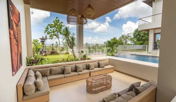 Rumah Villa Ocean View Furnished SHM di Jimbaran 2