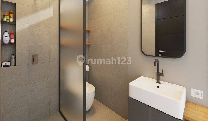 Rumah dua lantai minimalis harga murah di pusat kota Denpasar  6