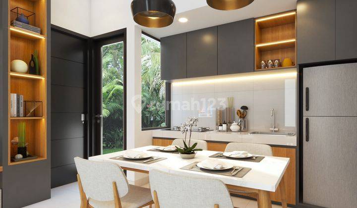 Rumah dua lantai minimalis harga murah di pusat kota Denpasar  8