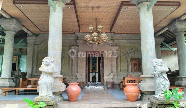 Sewa one bedroom vila clasic view sawah langsung lokasi Ubud 7