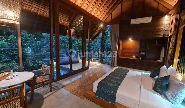 Beautiful vila resort fully furnished river side Ubudi 2