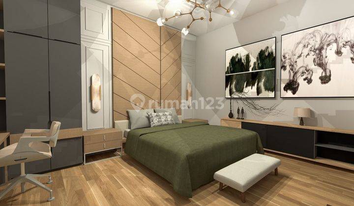 Rumah mewah modern SHM 2 lantai one gate dekat pantai sanur