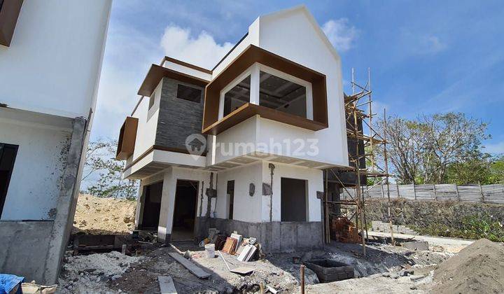 Vila modern 2 lantai view jungle kawasan elit Nusa Dua  1