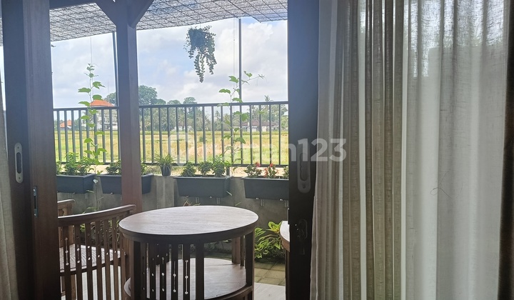 Rumah Cantik Tenang Dan Nyaman View Sawah Pedesaan Dekat Canggu 2