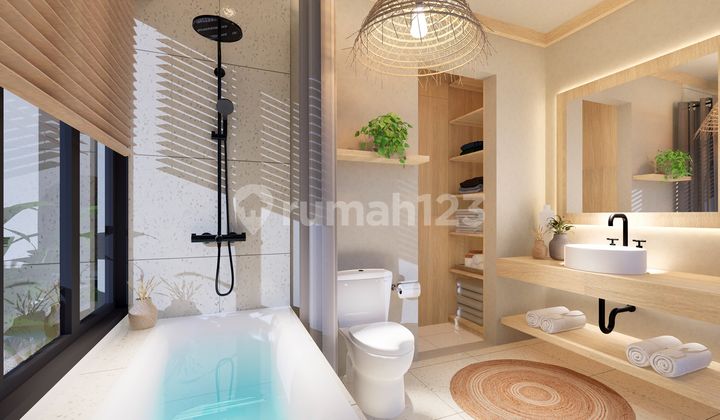 Modern Vila 3 Bedroom With Rooftop Ocean View Nusa Dua