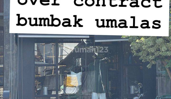 over contract ruko siap huni area umalas 1
