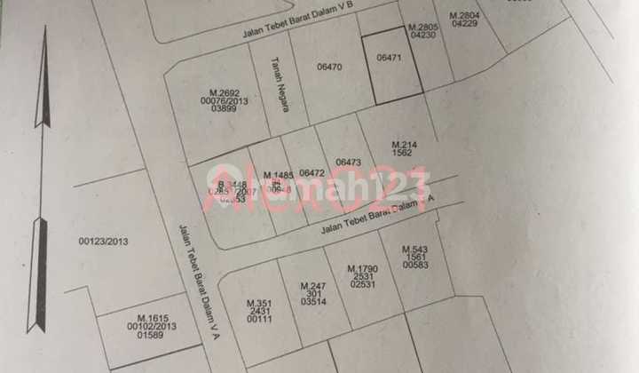 Dijual B U Rumah Tebet  2