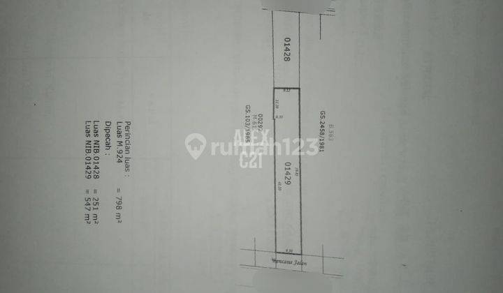 Dijual Rumah di Jl.mangga Besar, Taman Sari, Jakarta Barat  2