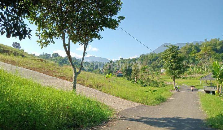 Tanah SHM pinggir jln kabupaten di puncak cisarua 2