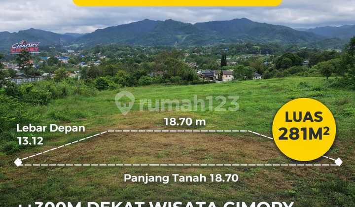 Tanah Dijual di Puncak Cisarua Dekat Hotel Greend Peak