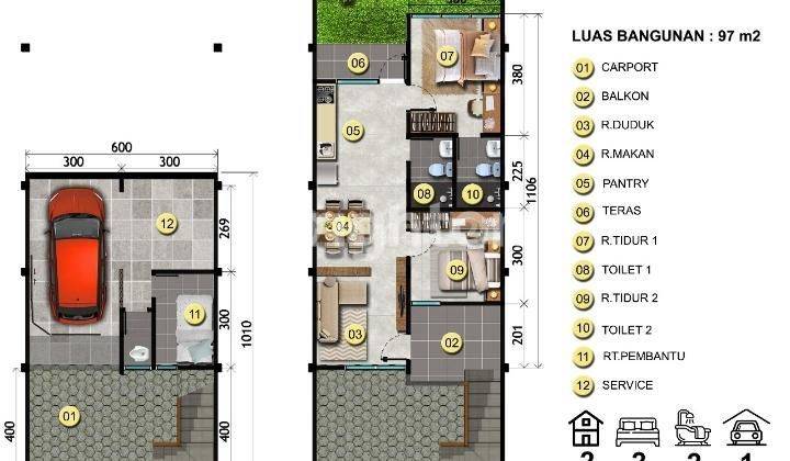 Tirtasari Foresta sayap Setra Duta 2