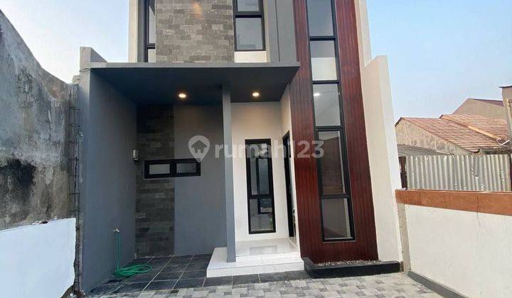 Rumah tropis modern di bekasi selangkah dari jalan jatiwaringin  2