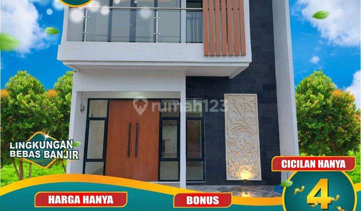 Rumah 2lt Harga 1lt Di Jatiasih Bebas Banjir  2