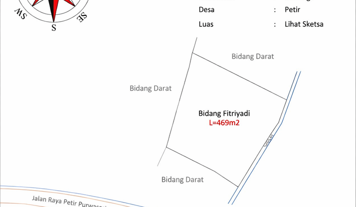 Tanah Siap Bangun di Dramaga Bogor, Cocok untuk Dibangun Villa