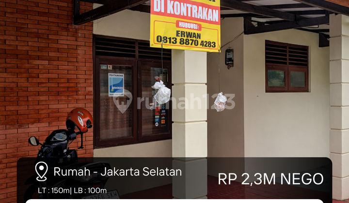 Rumah 1 Lantai Murah di Mampang Prapatan Jakarta Selatan, Lokasi Strategis di Pusat Keramaian Jakarta Selatan 2