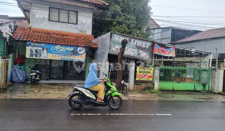 Rumah dan Tanah di Cijantung Jakarta Timur Dekat dengan Rumah Sakit dan Sekolah Sekolah Jenderal Sudirman.