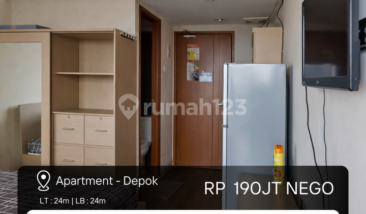 Studio Apartment Margonda Residence Depok, Strategic Location with Renowned Universities in Indonesia. 2