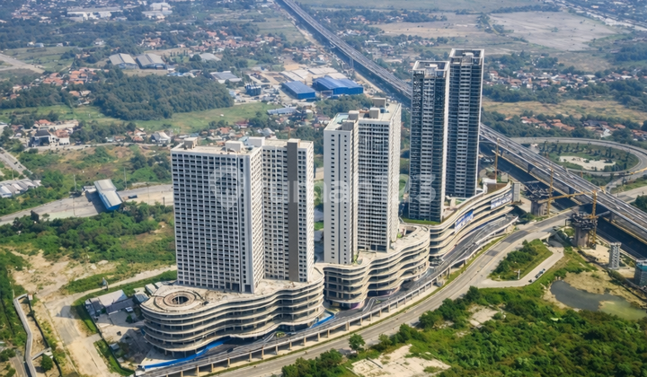 Studio Apartment Fully Furnished in Orange County Apartment, South Cikarang Bekasi, Strategic Location Close to Mall and Surrounded by Commercial Area 2