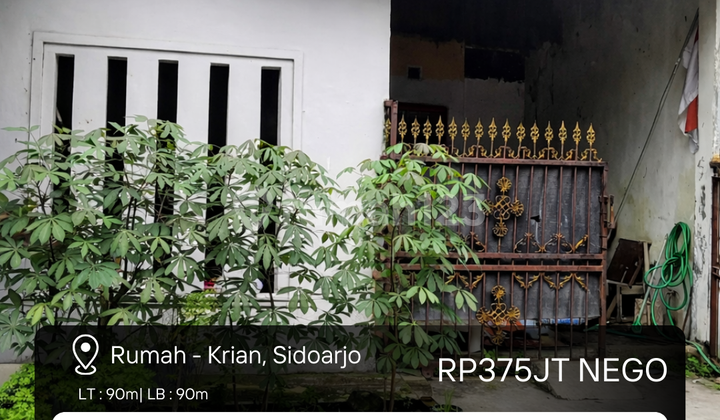Rumah 1 Lantai di Krian Sidoarjo Lokasi Strategis Dekat dengan Rumah Sakit, Lokasi di Dalam Perumahan One Gate System 2
