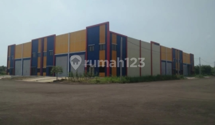 Warehouse + Office Wide Parking Container Access Neglasari Tangerang