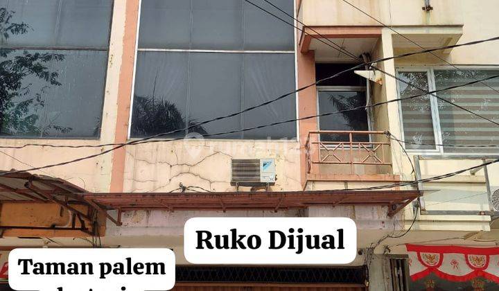 Dijual Ruko Taman Palem Lestari Blok D Sertifikat HGB 1