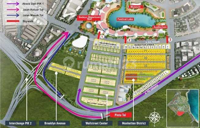 Sell/Rent Land on Boulevard Hook and Ready-to-Use Plot in PIK 2