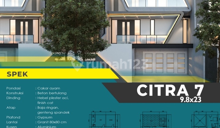 Luxury New Construction House with Swimming Pool Indent Citra Garden 7