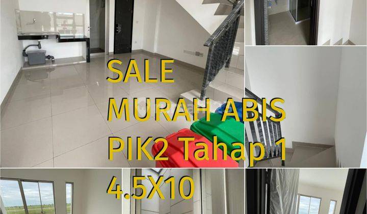 Rumah  4,5x10 Cluster Hawai PIK2 33jt 2