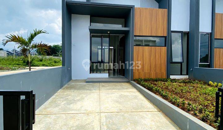 Rumah Bebas Banjir Design Scandinavian di Citeureup  1