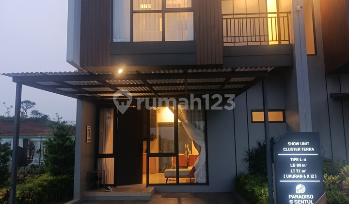Rumah Cluster Media 2 Lantai Paradiso Sentul  2