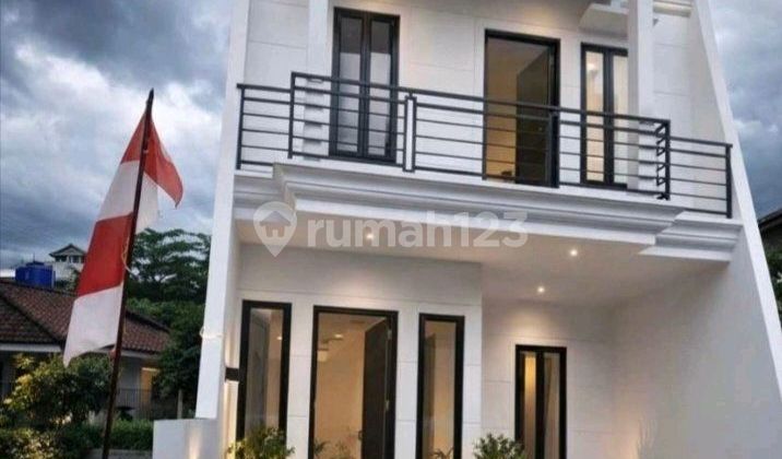 Rumah 2 Lantai Pinggir Jln Cilangkap Mabes
