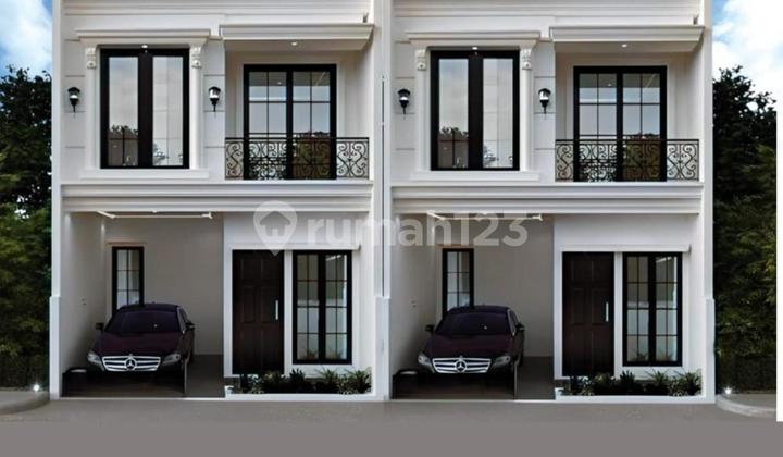 Rumah 2 Lantai Akses 2 Mobil Di Dalam Komplek Kavling Dki Cipayung  2