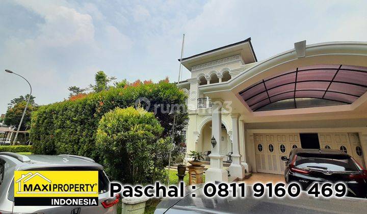 Rumah 2 Lantai Bagus Semi Furnished Siap Huni di Virginia Lagoon 1