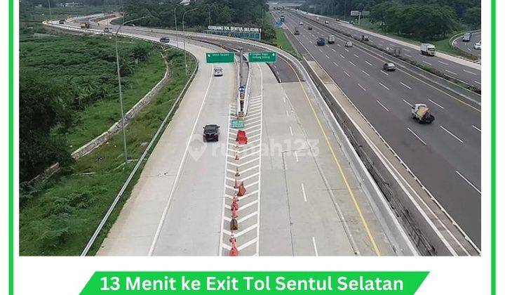 Tanah Investasi Sentul. Bayar 12x No Bunga Free SHM 4