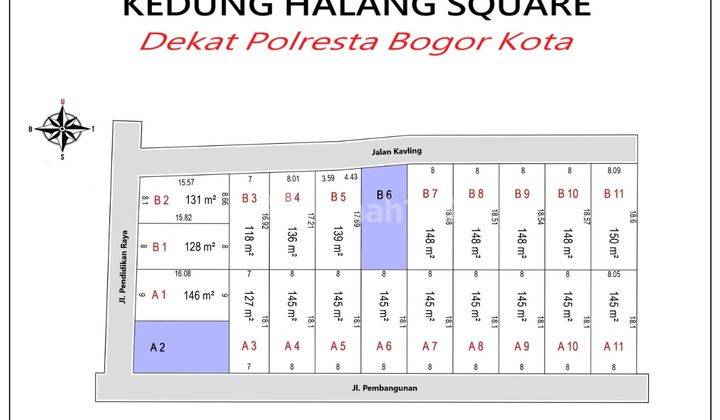 Tanah Murah Dekat Jl. Tol Lkr. Bogor, Promo Free SHM 1