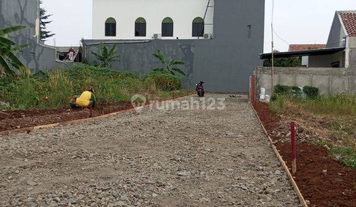 Tanah SHM Depok Dekat Stasiun Pondok Rajeg Row 5 Meter  1