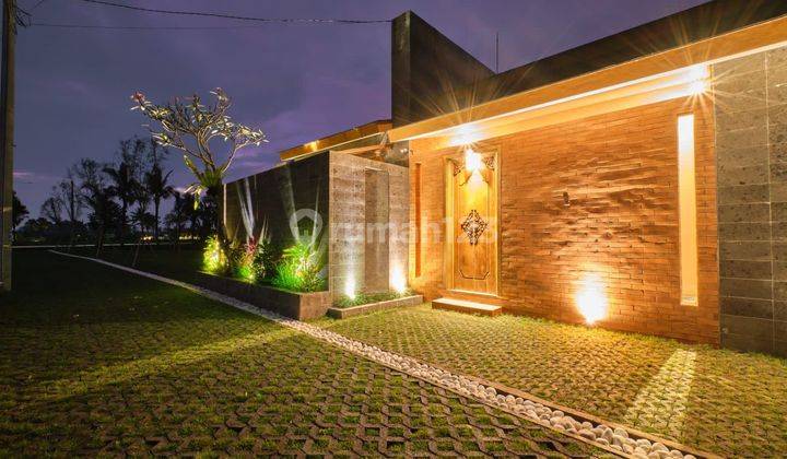  Villa full furnished dengan view sawah di Ubud 15